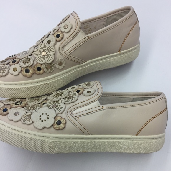 coach tea rose sneakers